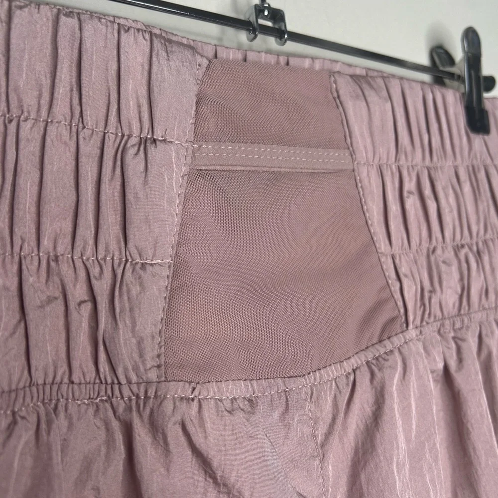 FP Movement Free People The Way Home Workout Shorts in Moonlight Mauve Sz Large - Picture 8 of 11